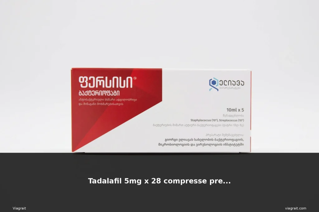 Tadalafil 5mg x 28 compresse prezzo 1 featured 7