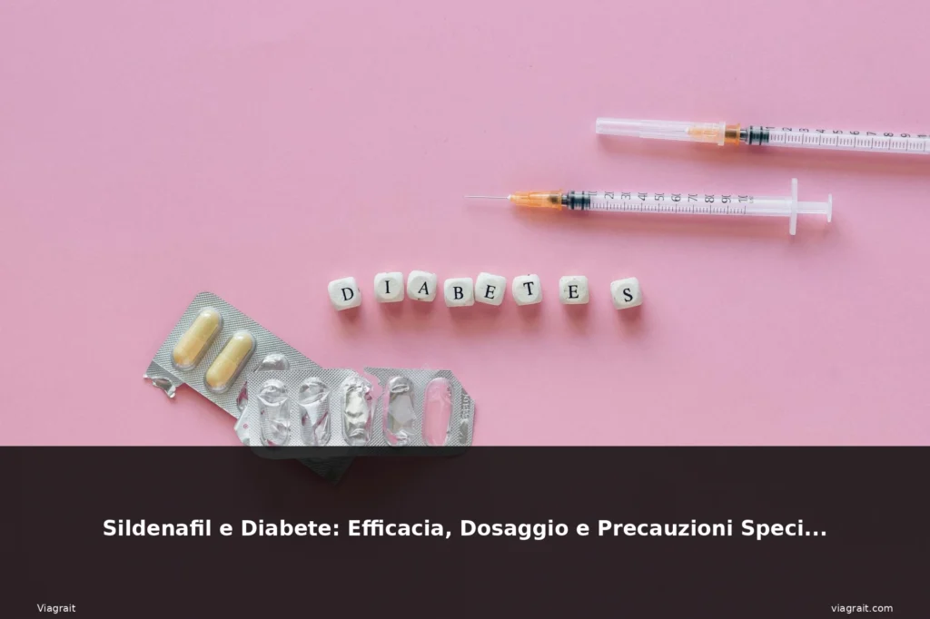 Sildenafil e Diabete: Efficacia, Dosaggio e Precauzioni Speciali 1 Article featured image