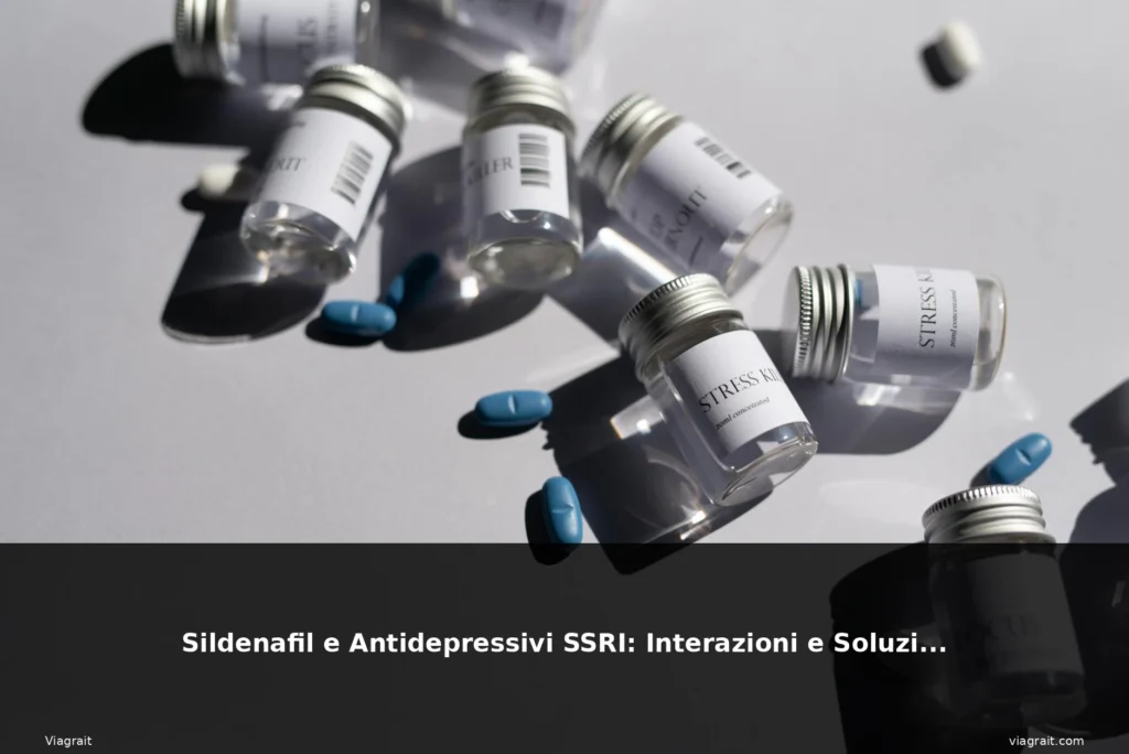 Sildenafil e Antidepressivi SSRI: Interazioni e Soluzioni 1 Article featured image