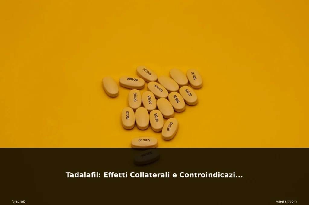 Tadalafil: Effetti Collaterali e Controindicazioni 1 featured tadalafil 2