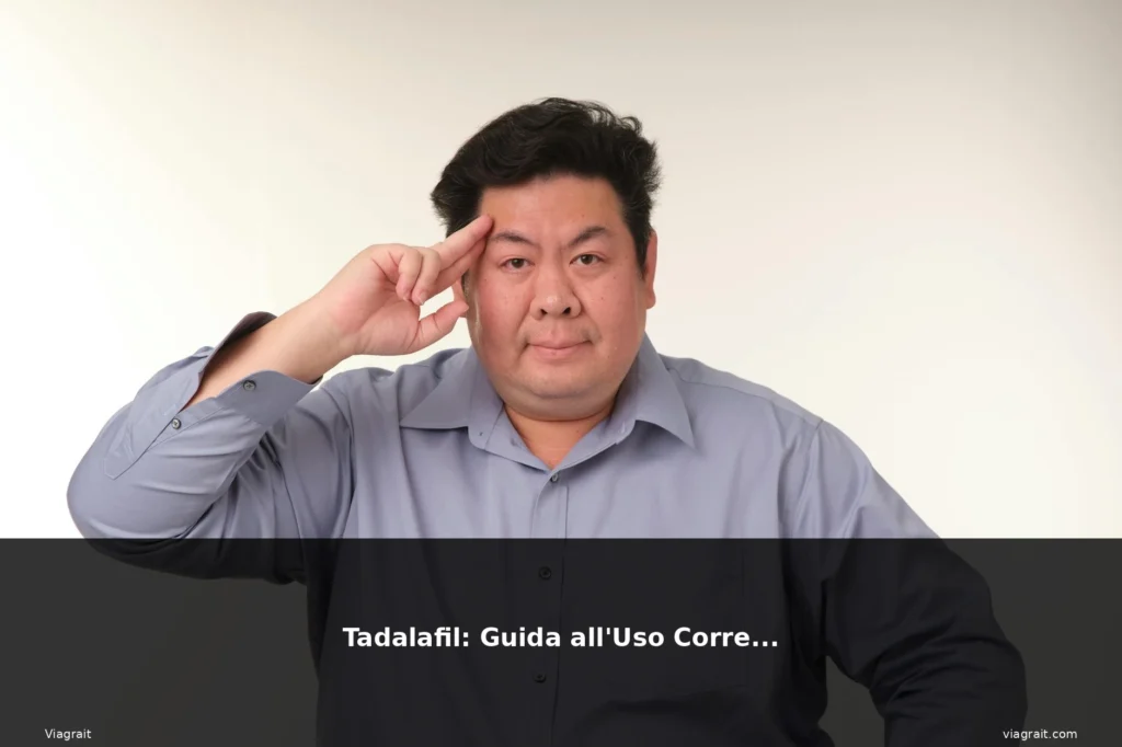 Tadalafil: Guida all'Uso Corretto 1 featured tadalafil guida salute beness
